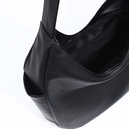 Сумка женская TEXTURA, мешок, большого размера, цвет чёрный  фото 6