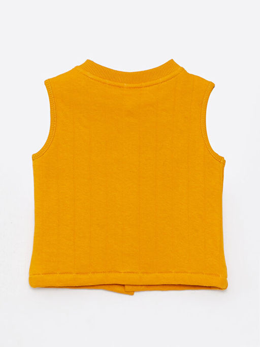 Bisiklet Yaka Basic Erkek Bebek Yelek - Waikiki фото 2