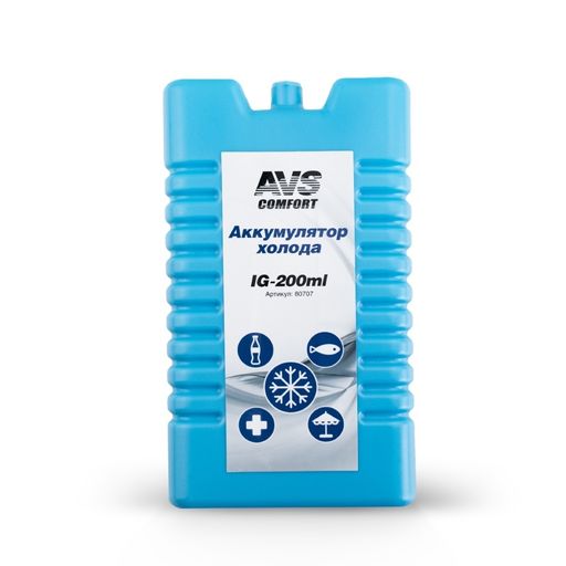 Аккумулятор холода AVS IG-200 ml (пластик ) (26шт)