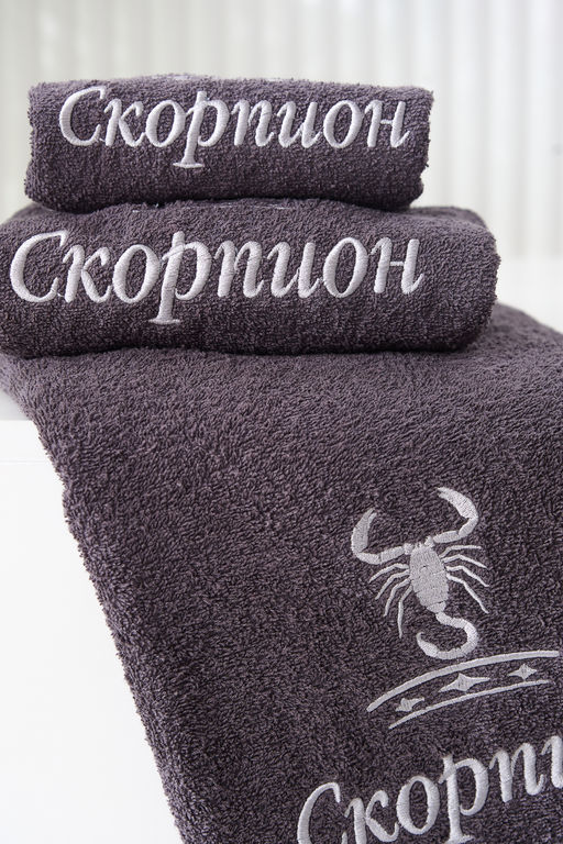14418/10 Знаки зодиака полотенце махровое плотность 350гр