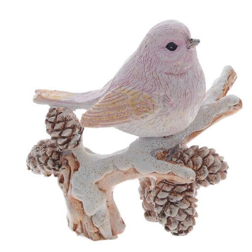 Фигурка декоративная "Птичка", L9 W5,5 H8,5 см, 3в.