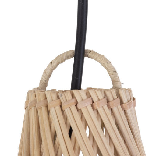 Светильник потолочный из ротанга «Йоги», 1×120 Вт, Е27, 20×20×25 см