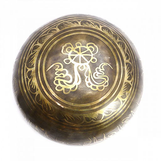 Чаша поющая ЛЕВ ручная ковка 9 металлов вес от 901 до 1100г d-16.5-18см h-8-9.5см ХРУПКОЕ - Сандаловый дом фото 5