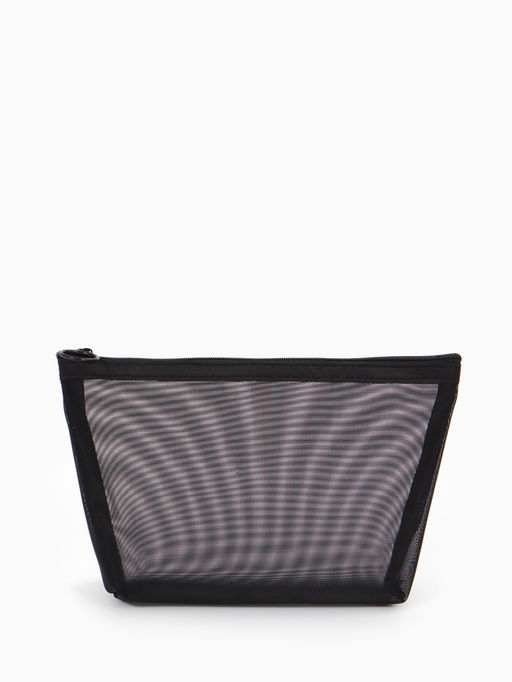 Косметичка дор Сетка 17*6,5*13,5, отд на молнии, черный