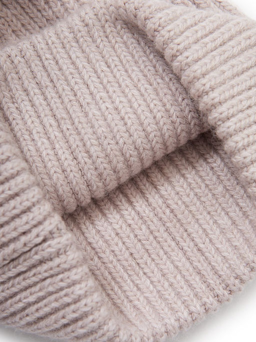 Шапка жен. пух енот+шерсть+виск LB-N88066 lilac - Labbra фото 5