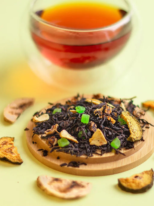 Черный ароматизированный чай " Радость Бабуина "