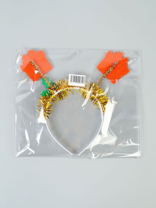 Карнавальный ободок новогодний Подарок