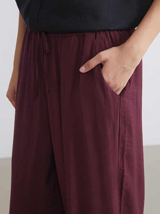 Beli Lastikli Geni? Pa?a Kad?n Pantolon