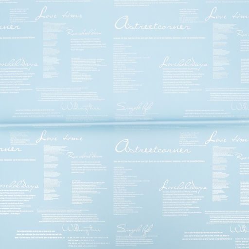 Цена за 20 шт. Пленка двусторонняя 58 х 58 см, цвет голубой - UPAK LAND фото 3