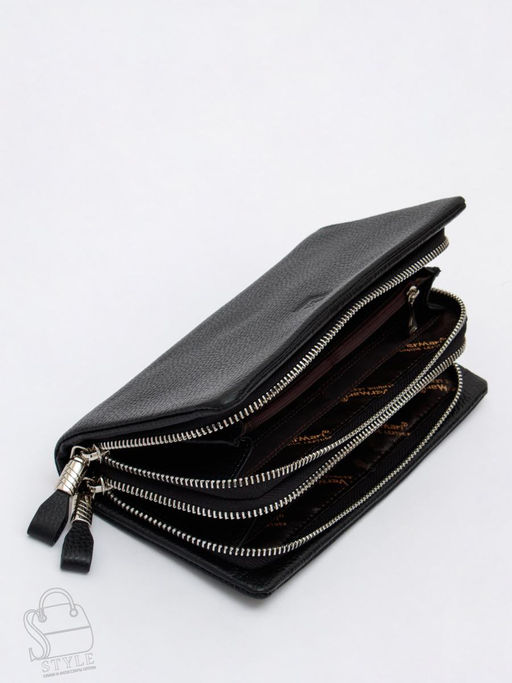 Женский кошелек 9907 black Vermari