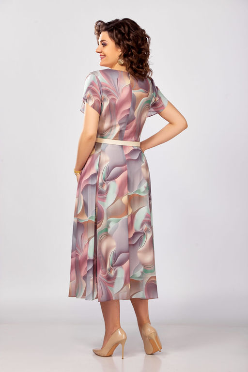 Платье Swallow 843.1 Пастельный мультиколор фото 2