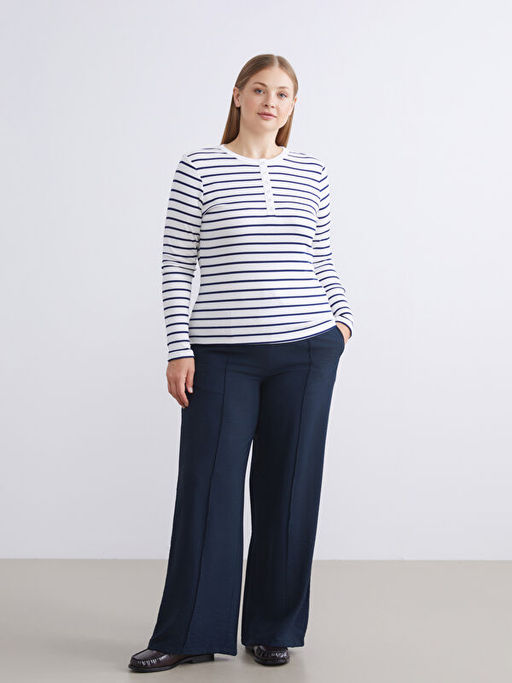 Beli Lastikli Geni? Pa?a Kad?n Pantolon