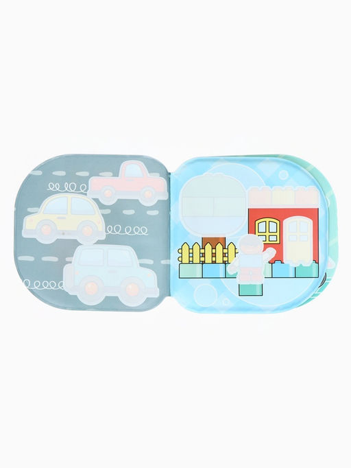 Книжка - раскраска для ванны «Раскраска для малыша», Крошка Я, 12×12 см