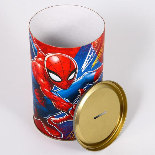 Копилка металлическая, 20.5 см × 12 см × 12 см, XXL «Достигай цели», Человек-паук