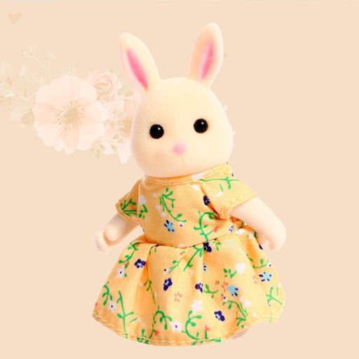 Дом для зверей «Зверята. Спальная комната», зайчики