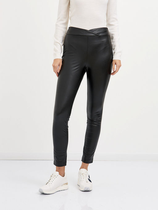 брюки женские черные укороченные - Glenfield фото 2