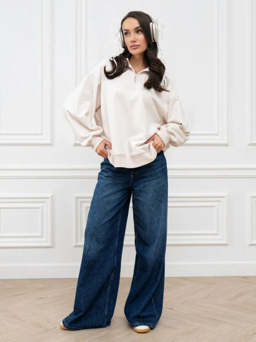 Толстовка женская Пич Изумрудный - Modamica фото 27