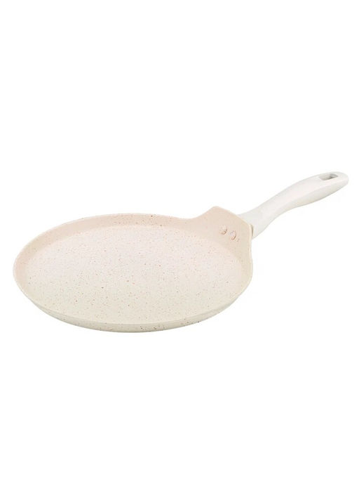 Сковорода блинная 28х1,5 см с АПП, цвет: айвори, арт. 5000-IVR-28.
