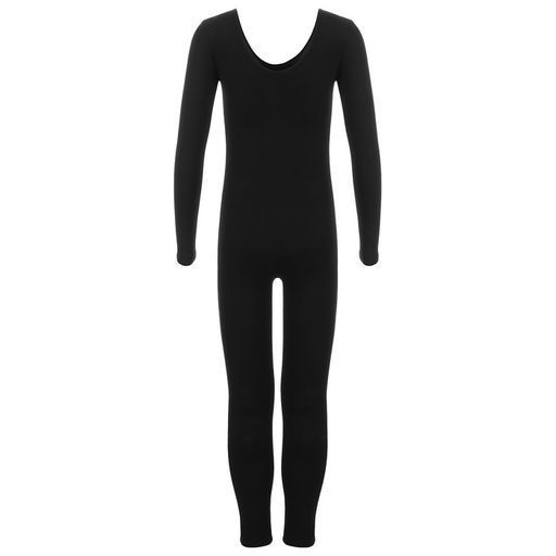 Комбинезон гимнастический Grace Dance, c длинным рукавом, р. 34, цвет чёрный  фото 10