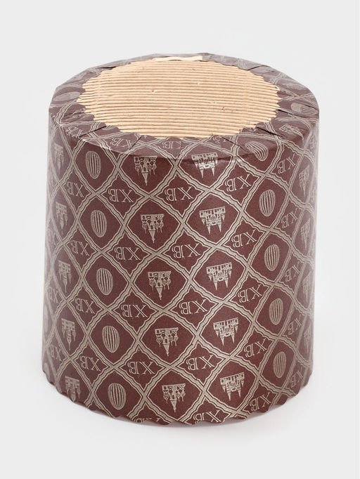 Цена за 2 шт. Формы для выпечки кулича бумажные ХВ, одноразовые, набор 10 шт., 9?9 см, коричневые