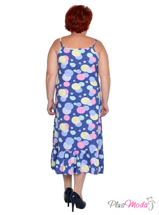 Сарафан-сорочка Модель №1518 размеры 44-84 - Plusmoda фото 6