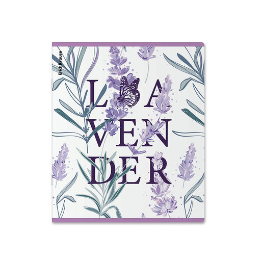 Цена за 5 шт. Тетрадь общая ученическая ErichKrause Lavender, 48 листов, клетка, выборочный УФ-лак_MIX-PACK фото 13
