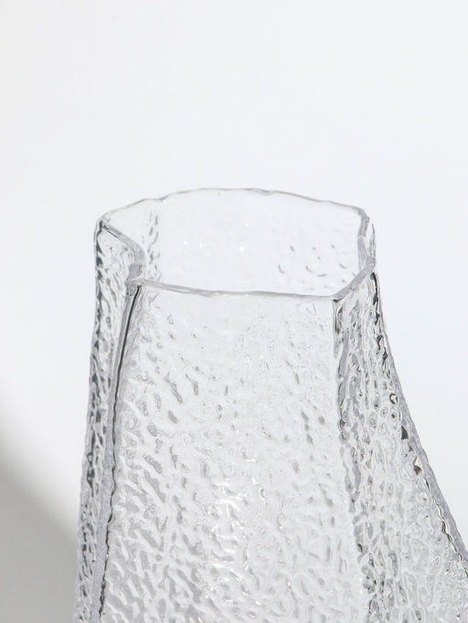 Ваза «Дженис», 25×12×8 см, стекло, прозрачная