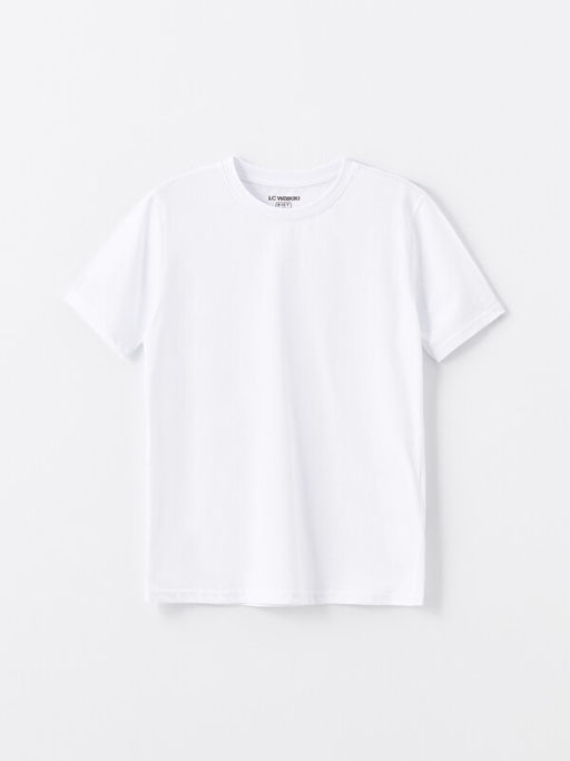 Bisiklet Yaka Basic Erkek ?ocuk Ti??rt