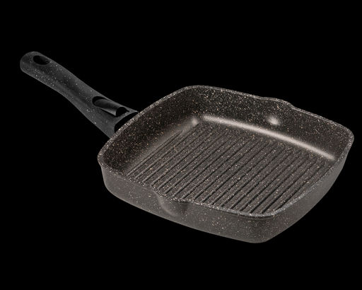 Сковорода гриль 260/260мм со съемной ручкой без крышки сг2652аг