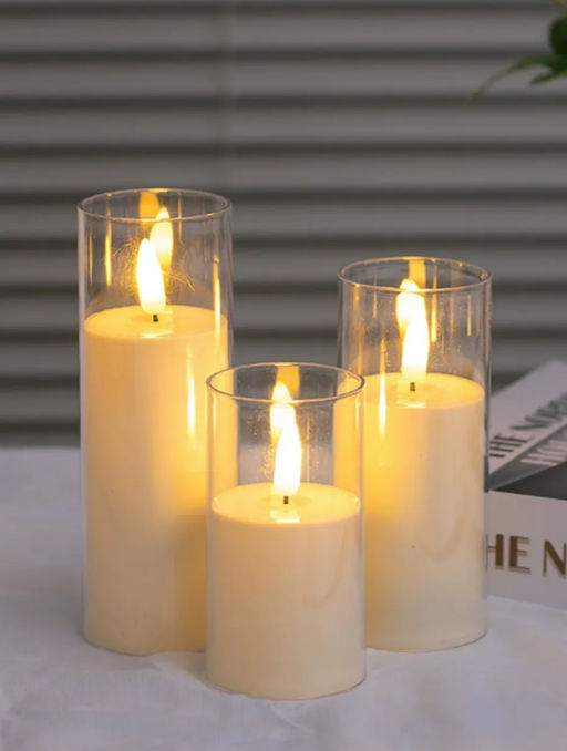 Свечи светодиодные (3шт) (3644)