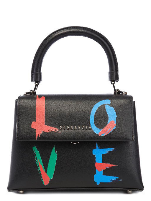 Сумка ELEGANZZA ZQ140-1204 black/multicolor  фото 2