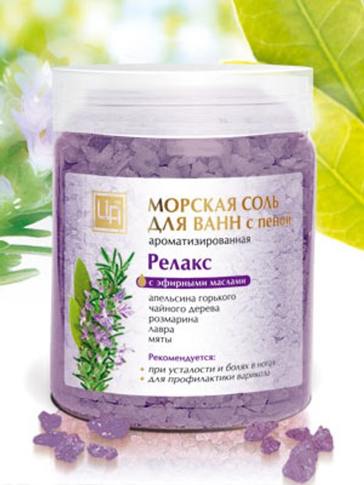 Соль для ванн "Релакс" 500 г