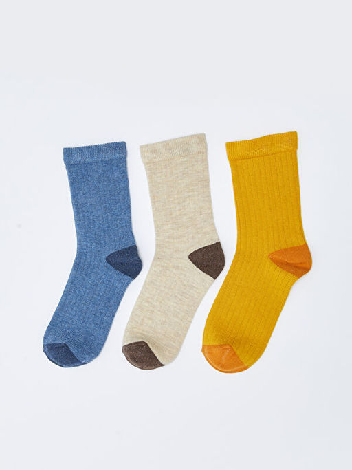 Basic Erkek ?ocuk Soket ?orap 3l? - Waikiki фото 2