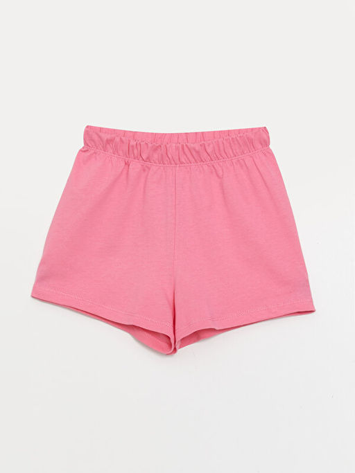 Beli Lastikli ?i?ekli K?z Bebek ?ort 2li