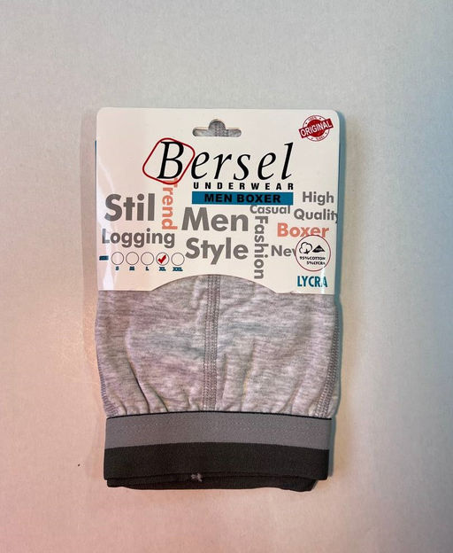 C1067 Трусы-боксеры, 1 шт СВ_СЕРЫЙ