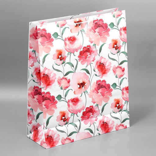 Пакет подарочный ламинированный, упаковка, Present, 40?49?15 см