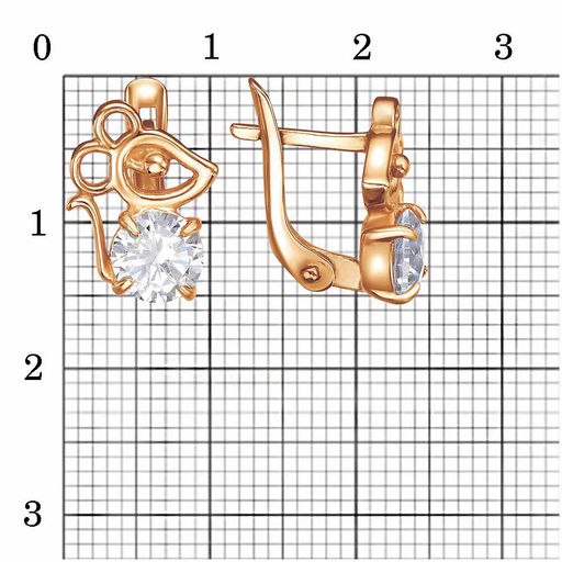 СЕРЬГИ 33815455 - Красная пресня фото 3