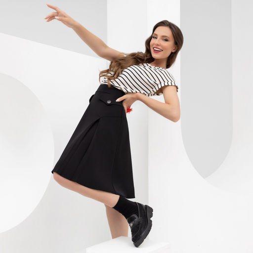 Юбка Модный абсолют (блэк, нью) - Charutti фото 3