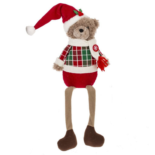 Игрушка набивная "Медвежонок", L18 W11 H54/29 см, 2в.