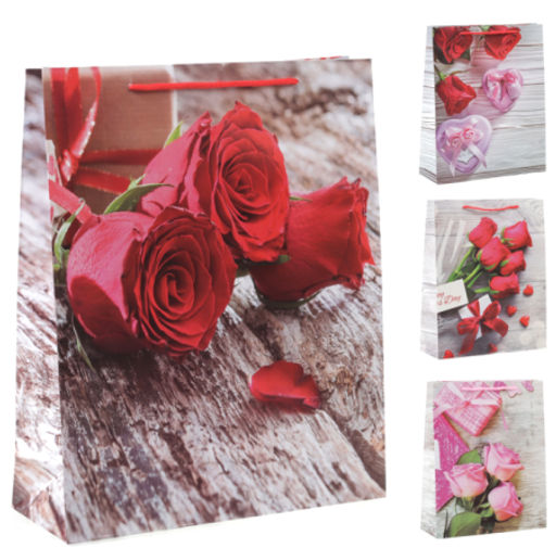 Цена за 12 шт. Пакет подарочный 18x24x7см/ 470S /уп 12/1500/микс/128г/м2