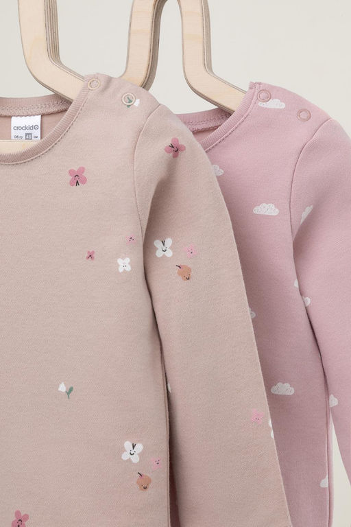 Crockid _ К 6342-2уп/пикник на полянке,облачка полукомбинезон (боди) яс  фото 3