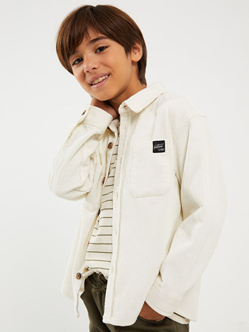 Rahat Kal?p Kadife Erkek ?ocuk G?mlek - Waikiki фото 2