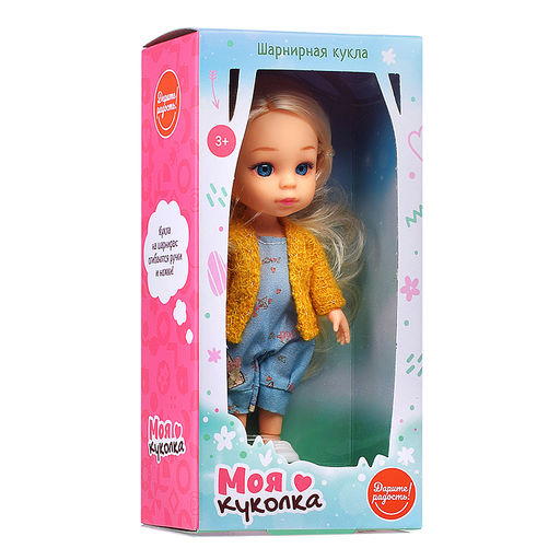 Кукла шарнирная "Моя куколка" "Амалия" в коробке