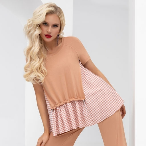 Брючный комплект Дневник моих путешествий (2 в 1 брауни) - Charutti фото 3