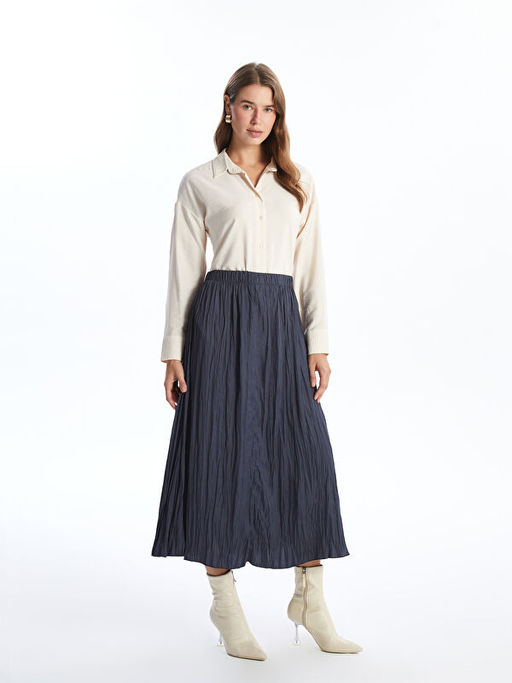 Beli Lastikli Kad?n Etek