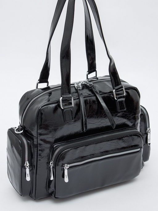 Сумка 5602S black Velina Fabbiano-Safenta