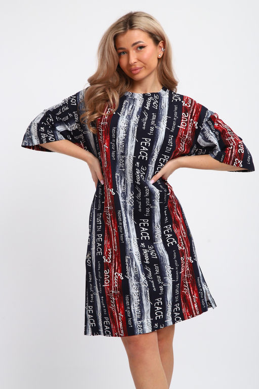 Платье-туника на клепках ТПК-01