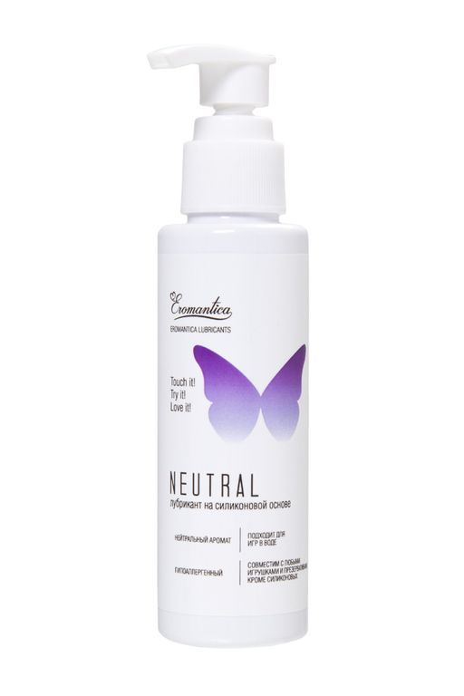 Лубрикант Eromantica Neutral на силиконовой основе, 100 мл  фото 3