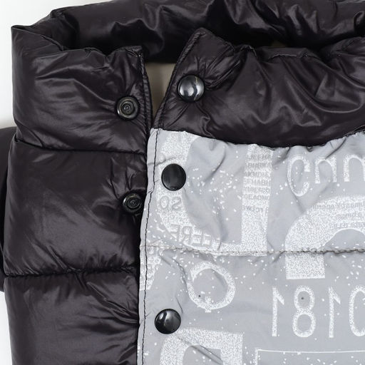 Комбинезон Ультра светоотражающий, размер 10 (ДС 21 см, ОГ 34 см, ОШ 24 см), чёрный - Simaland фото 8