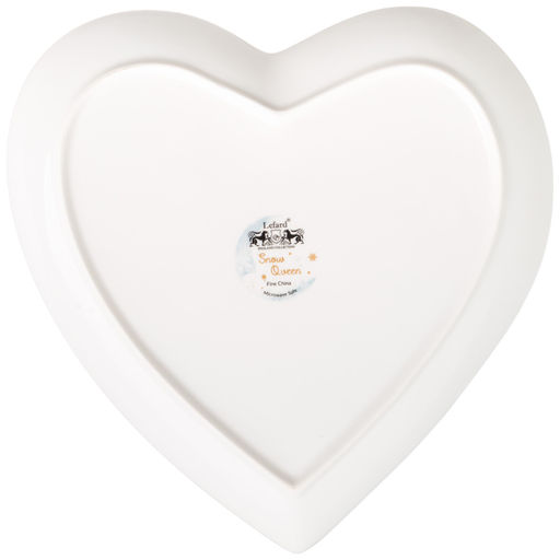 ТАРЕЛКА LEFARD СНЕЖНАЯ КОРОЛЕВА В ФОРМЕ СЕРДЦА 21,5*2 СМ  фото 3